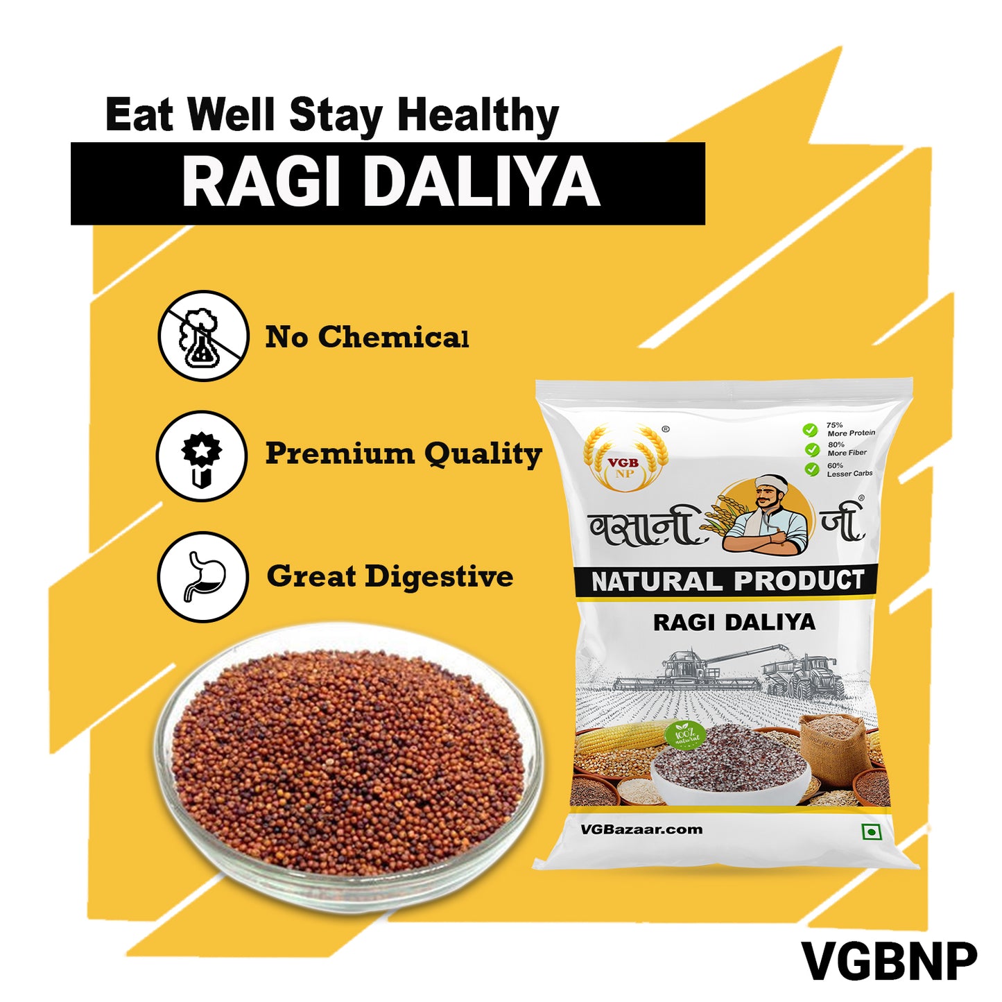 Vasani-G Ragi Daliya