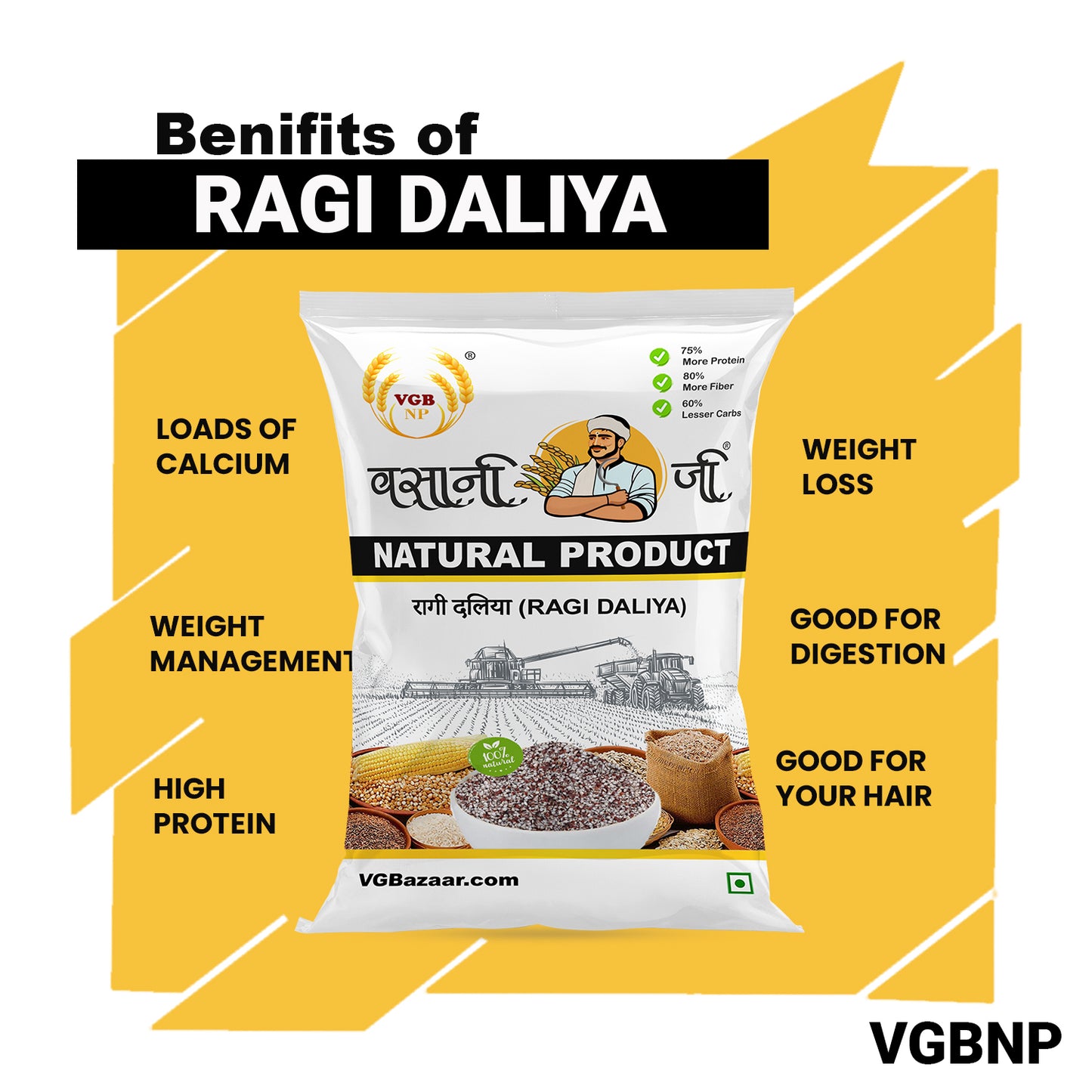 Vasani-G Ragi Daliya