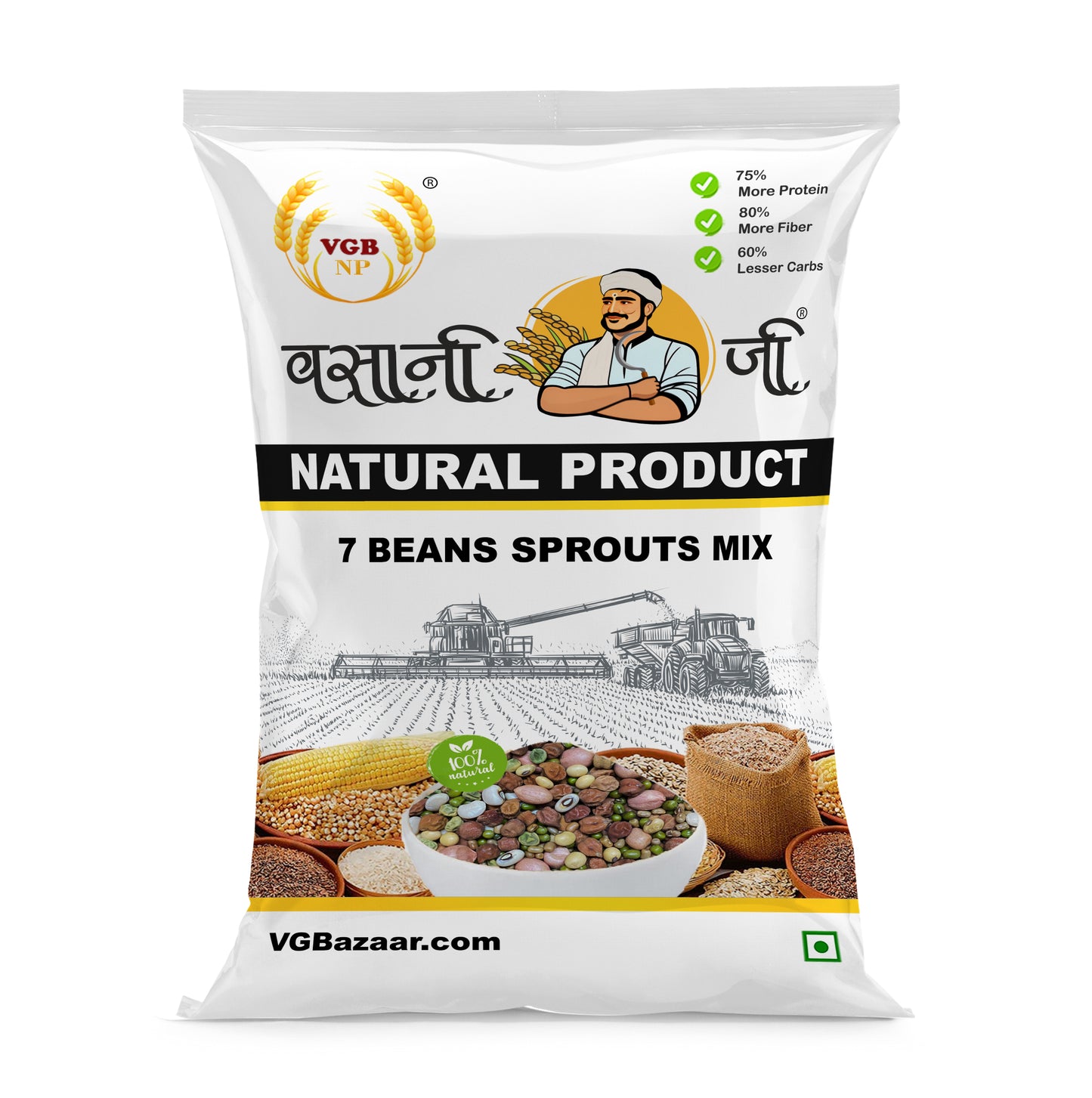 Vasani-G 7 Beans Sprout Mix